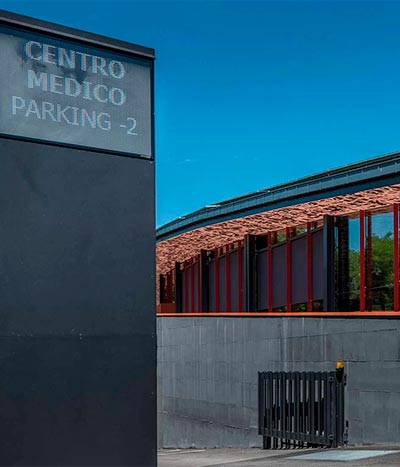 Parkplatz vor MyMed